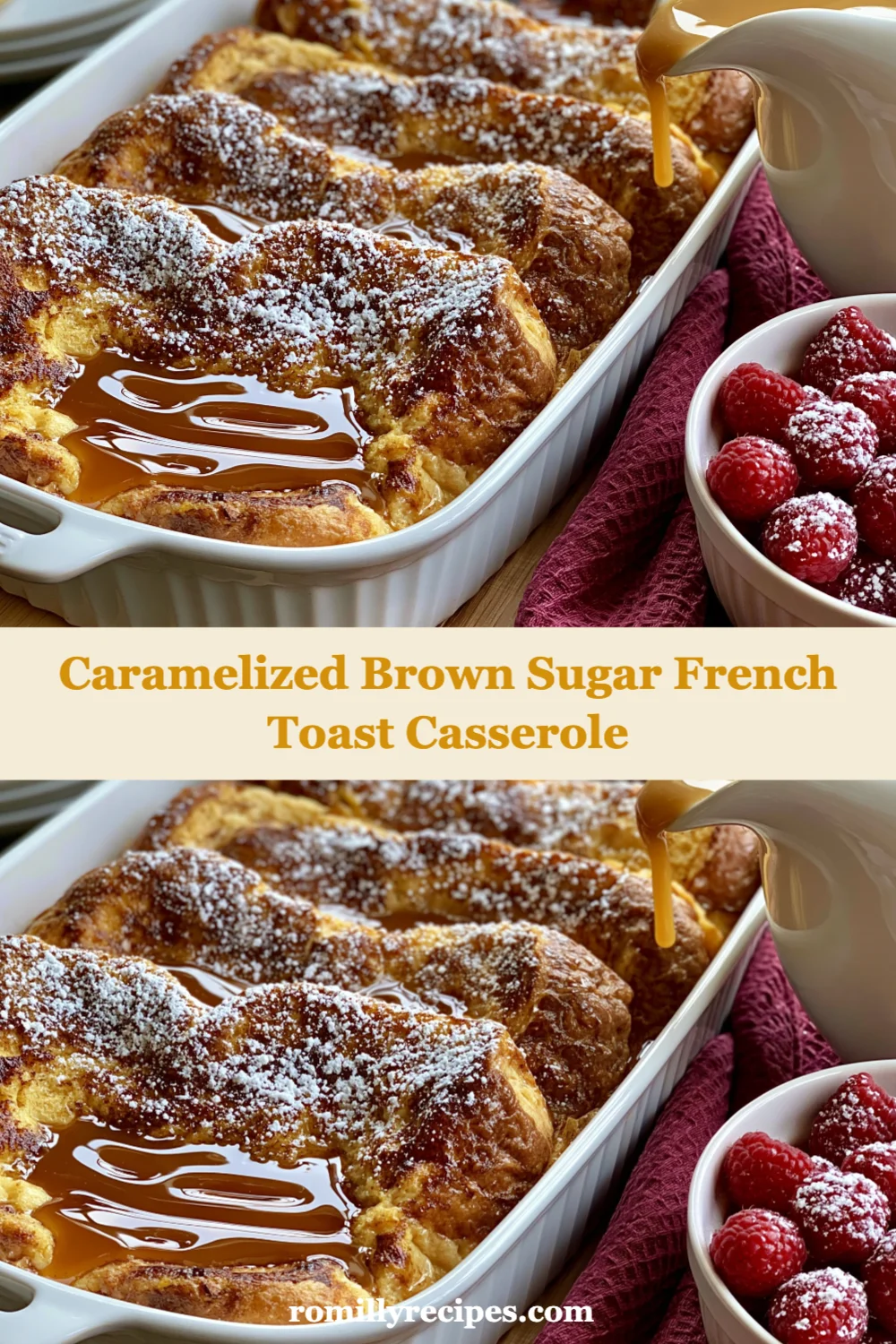Caramelized Brown Sugar French Toast Casserole: Your New Favorite Breakfast Delight!