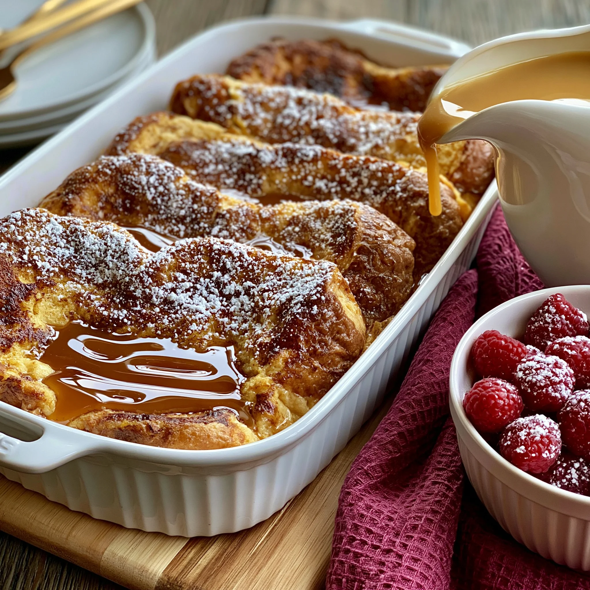 Caramelized Brown Sugar French Toast Casserole Recipe