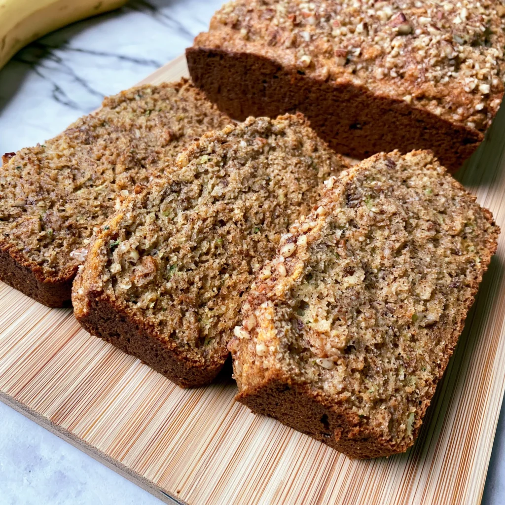 Cinnamon Spiced Moist Zucchini Bread Recipe