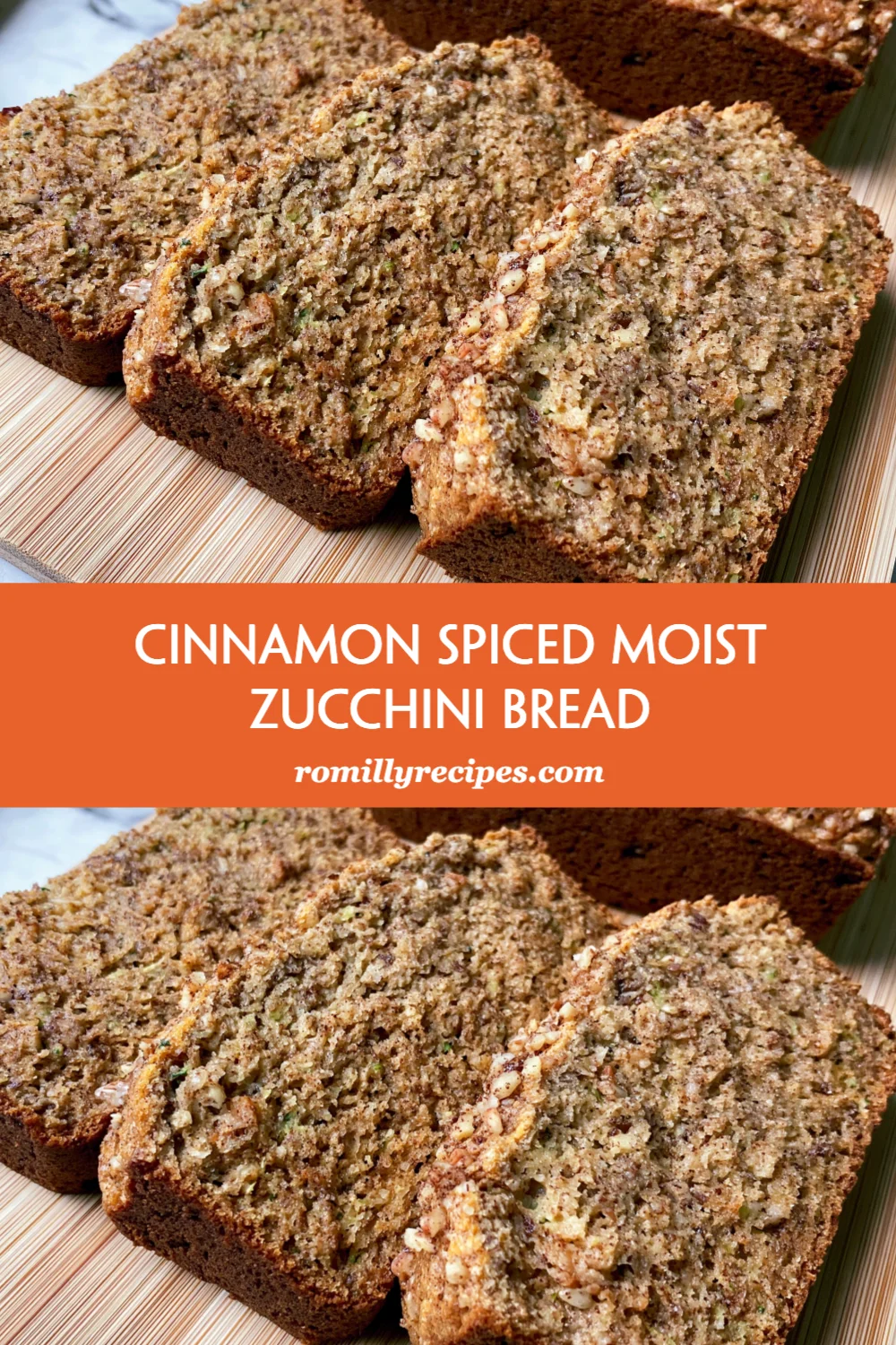 Delight in Cinnamon Spiced Moist Zucchini Bread: Easy Recipe for Delicious Fall Flavor!