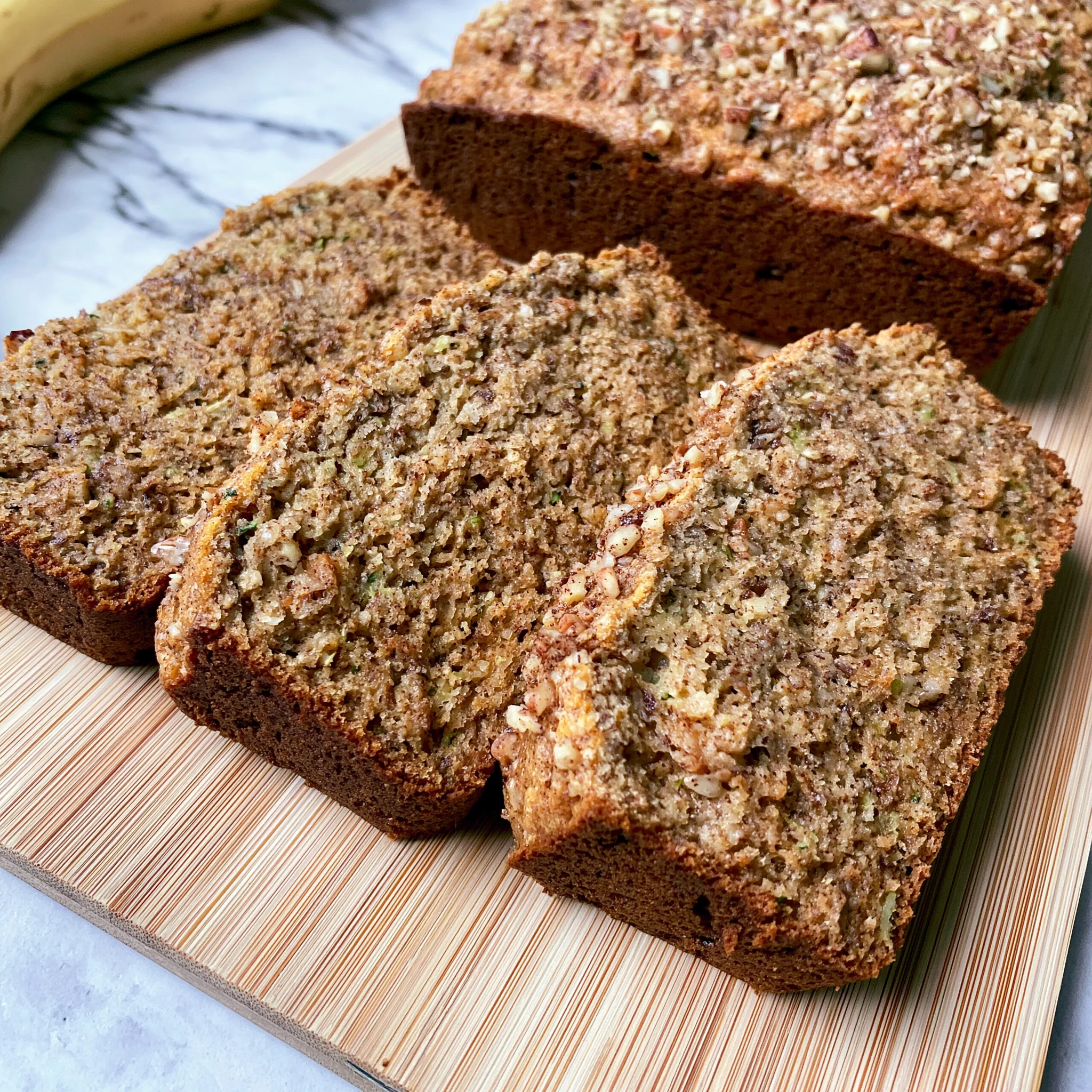Cinnamon Spiced Moist Zucchini Bread Recipe