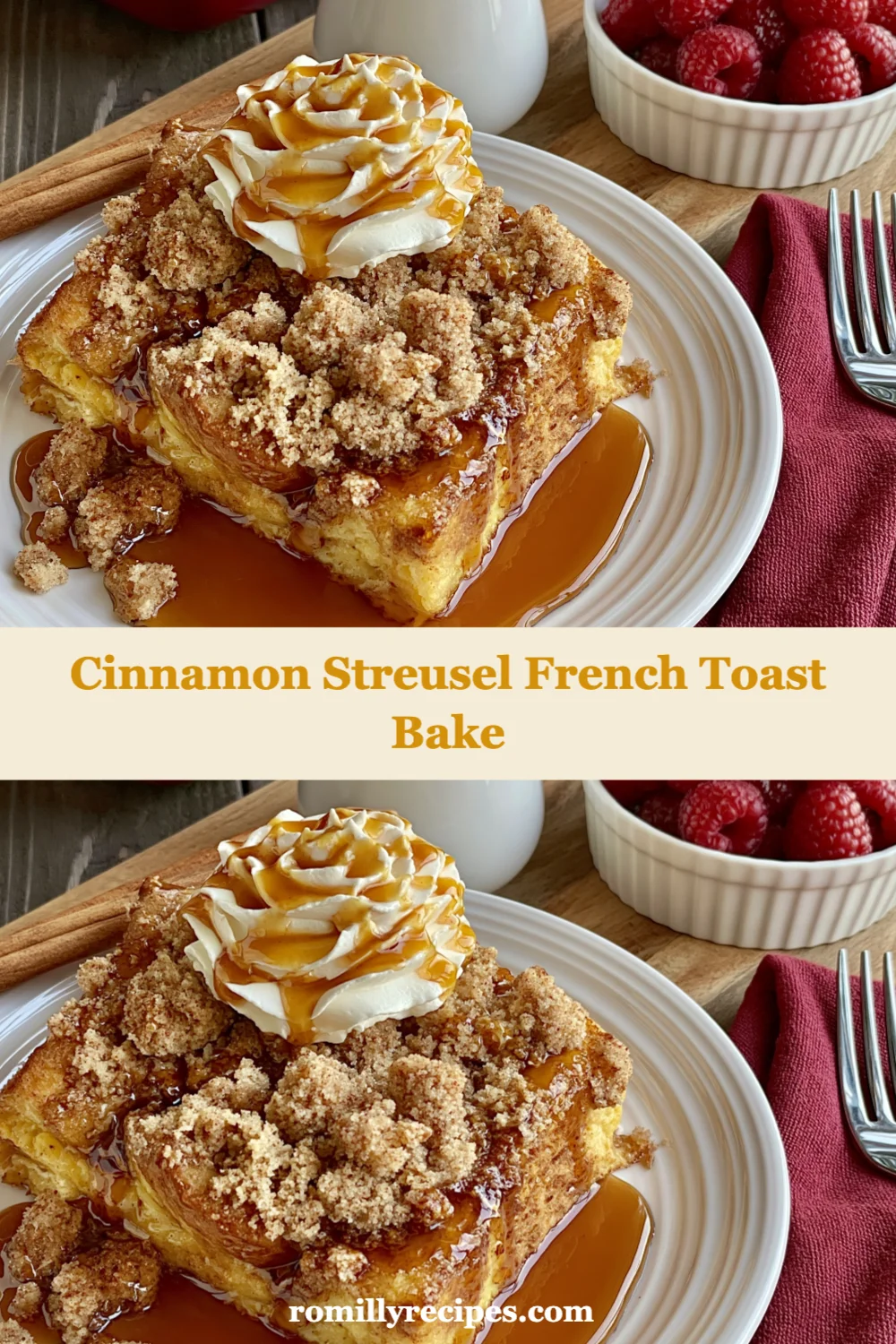 Irresistible Cinnamon Streusel French Toast Bake Recipe for a Perfect Breakfast Casserole!