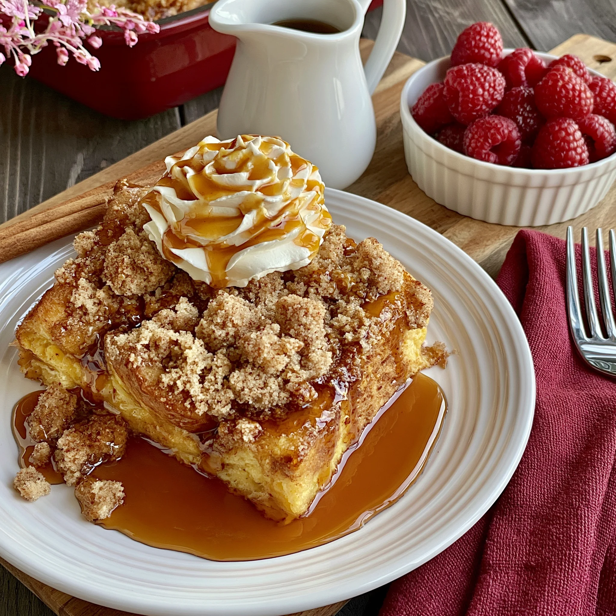 Cinnamon Streusel French Toast Bake Recipe