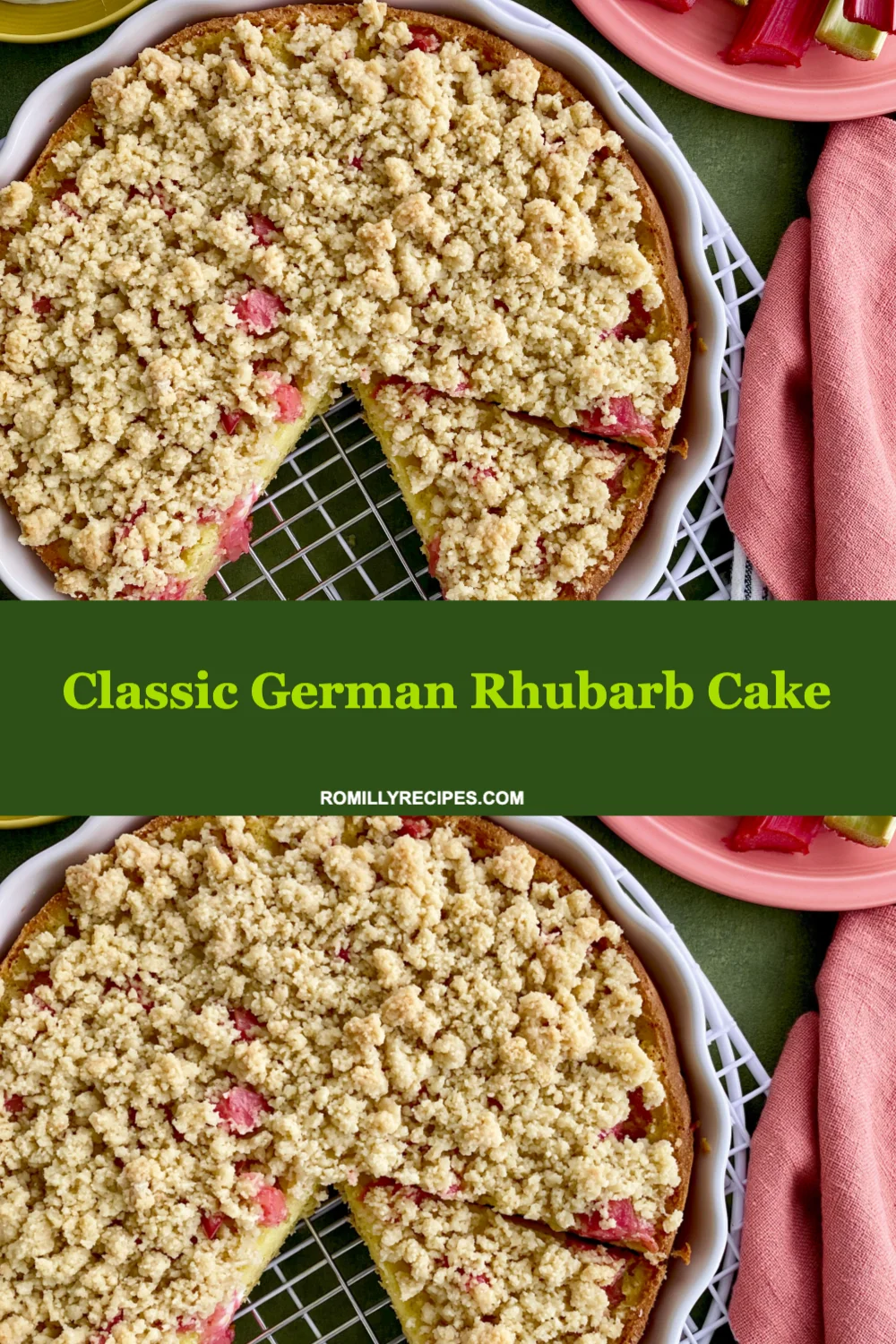 Delight in Every Bite: Classic German Rhubarb Cake Recipe You Must Try!