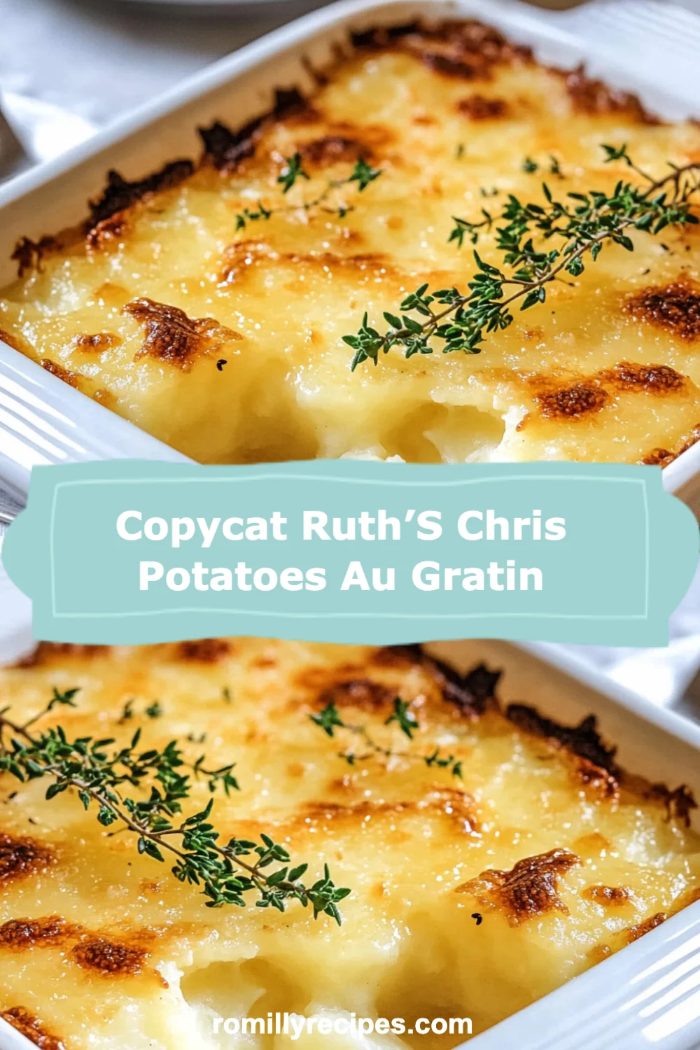 Indulge in This Easy Copycat Ruth’s Chris Potatoes au Gratin Recipe at Home!