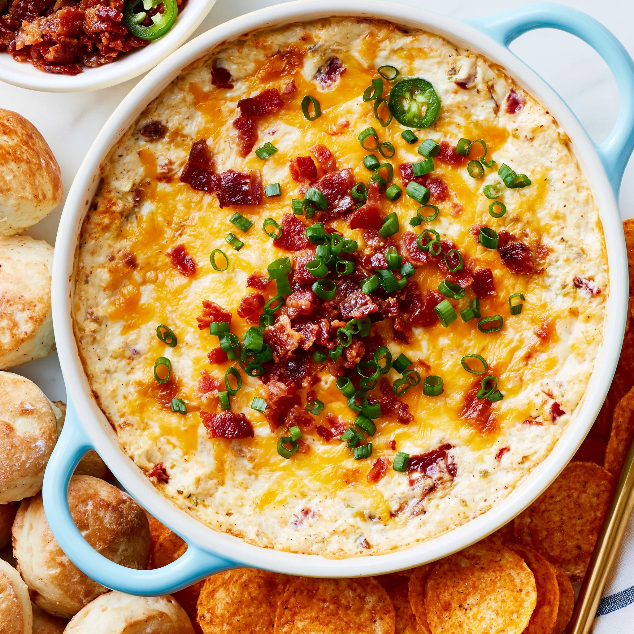 Creamy Jalapeño Popper Dip Recipe (Perfect for Parties!)