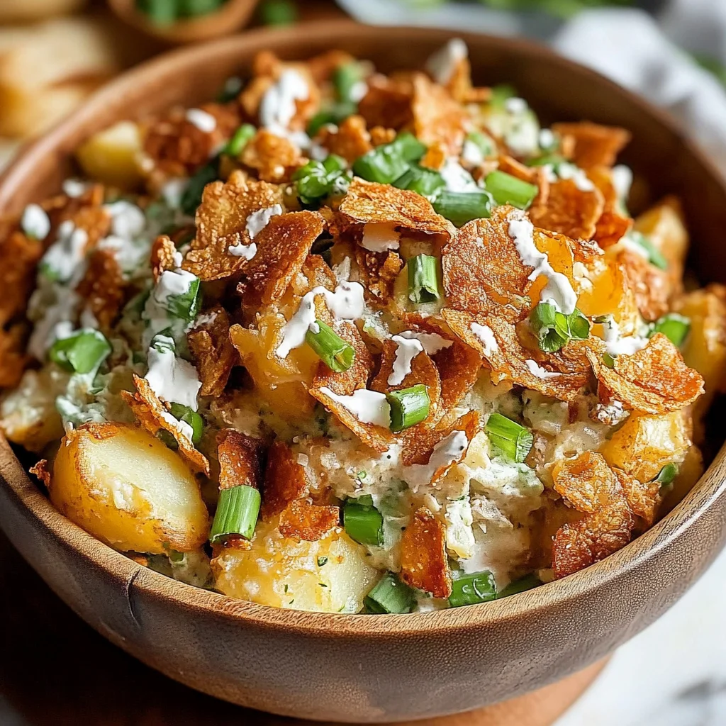 Crispy Smashed Potato Salad Recipe