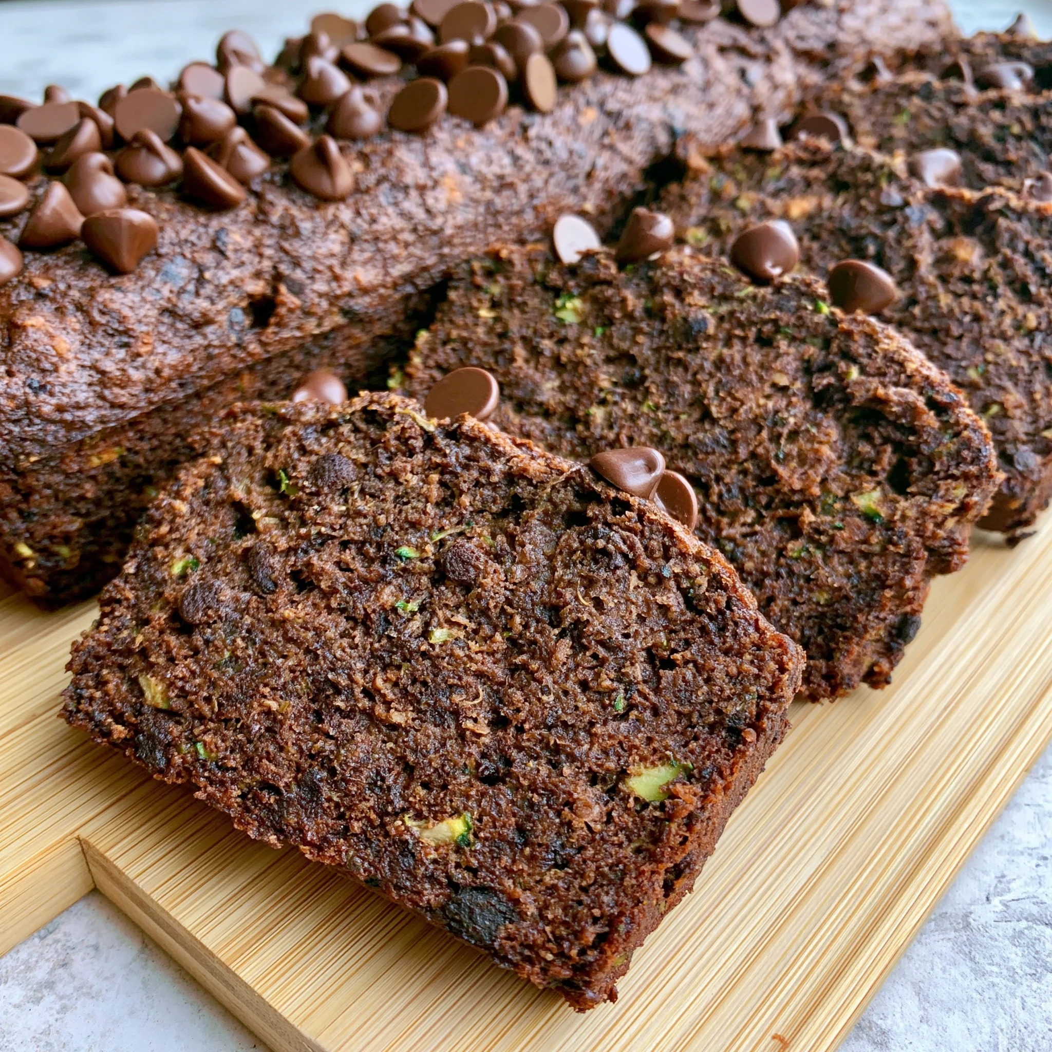 Easy Chocolate Chip Zucchini Bread Recipe