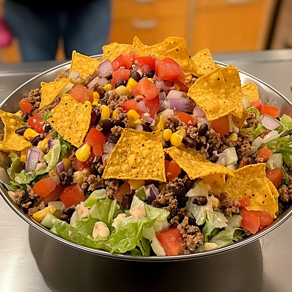Easy Doritos Taco Salad Recipe