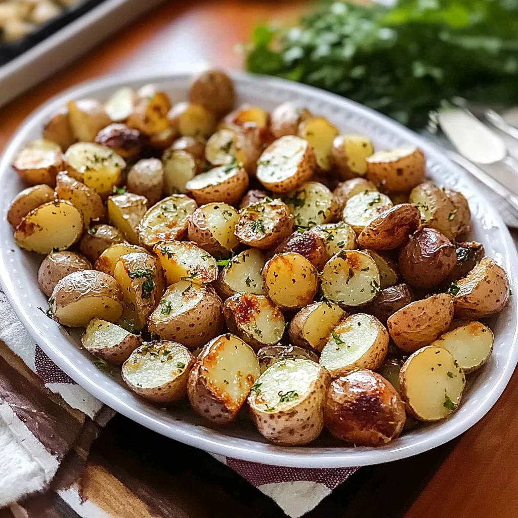 Easy Oven Roasted Potatoes Recipe