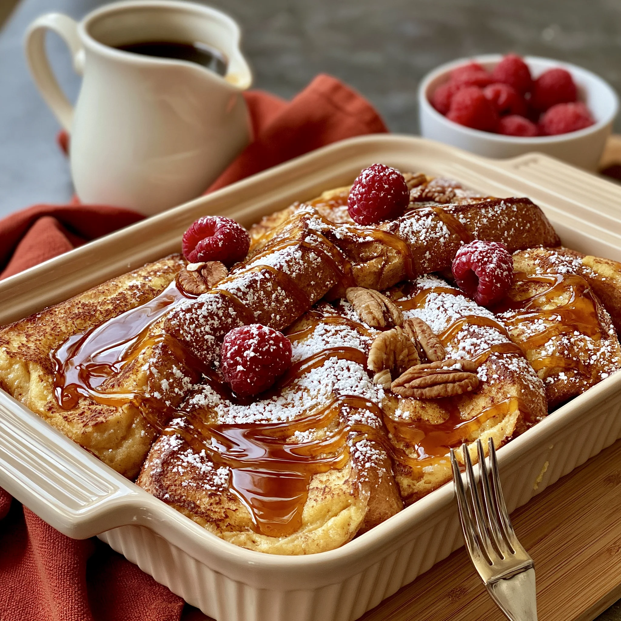 Easy Overnight French Toast Casserole Recipe