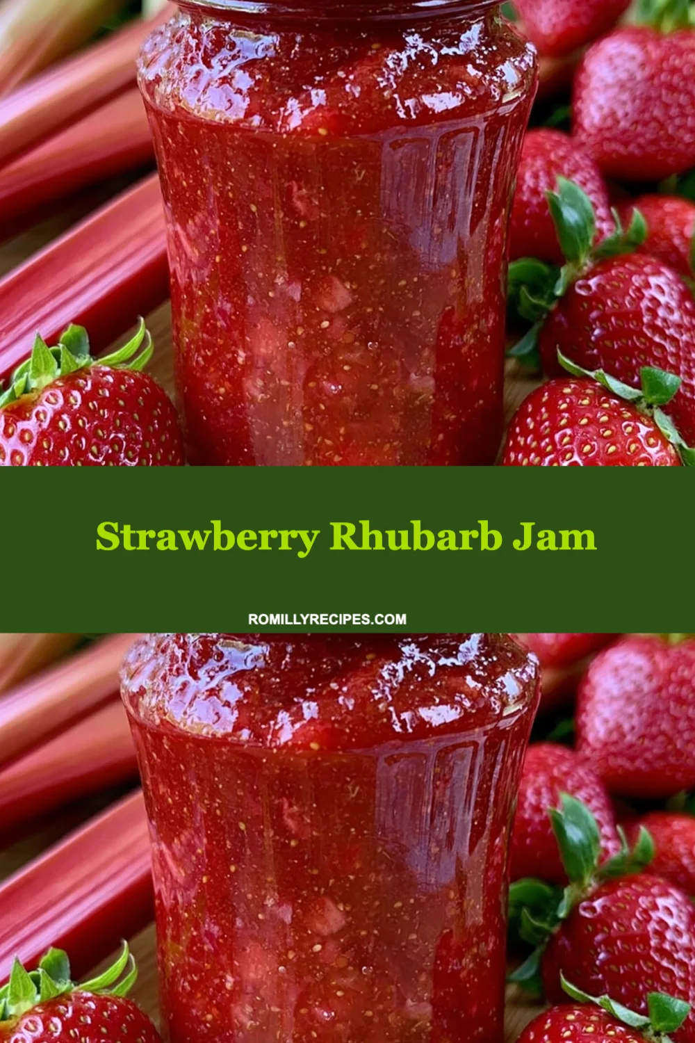 Delightful Strawberry Rhubarb Jam Recipe to Savor Summer All Year Round