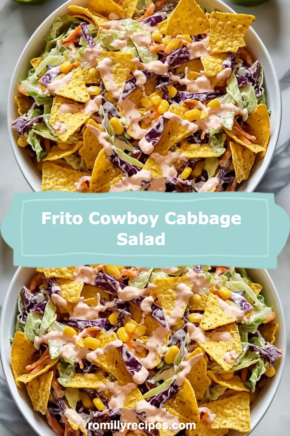 Delicious Frito Cowboy Cabbage Salad Recipe Perfect for Summer Gatherings and Potlucks!