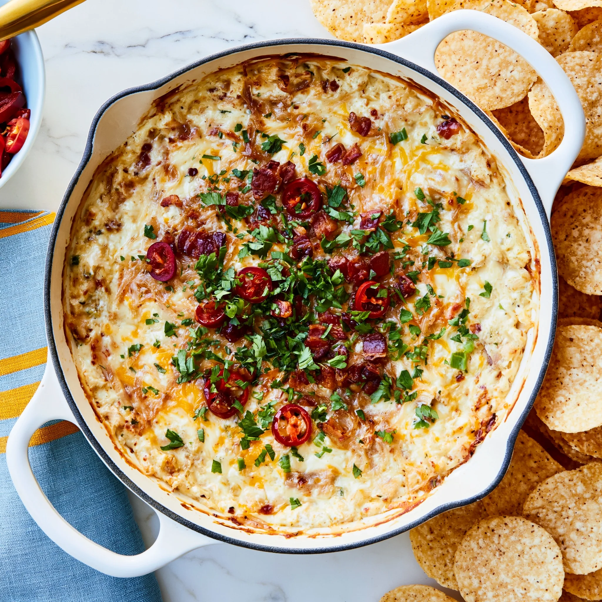 Garlic Jalapeño Cream Cheese Dip Recipe
