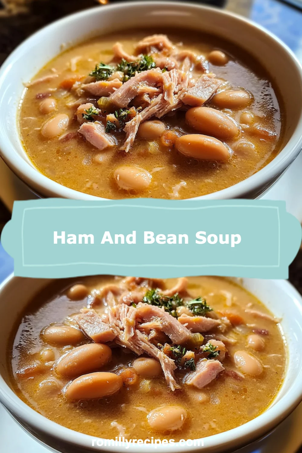 Hearty Ham and Bean Soup Recipe: Comforting, Easy, and Delicious for Chilly Days!