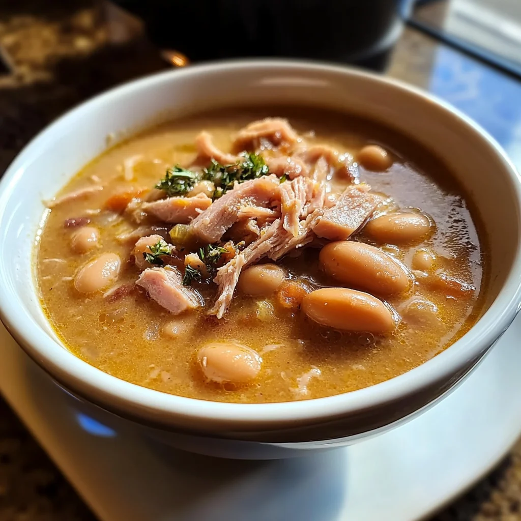 Hearty Ham and Bean Soup Recipe (Perfect for Chilly Days!)