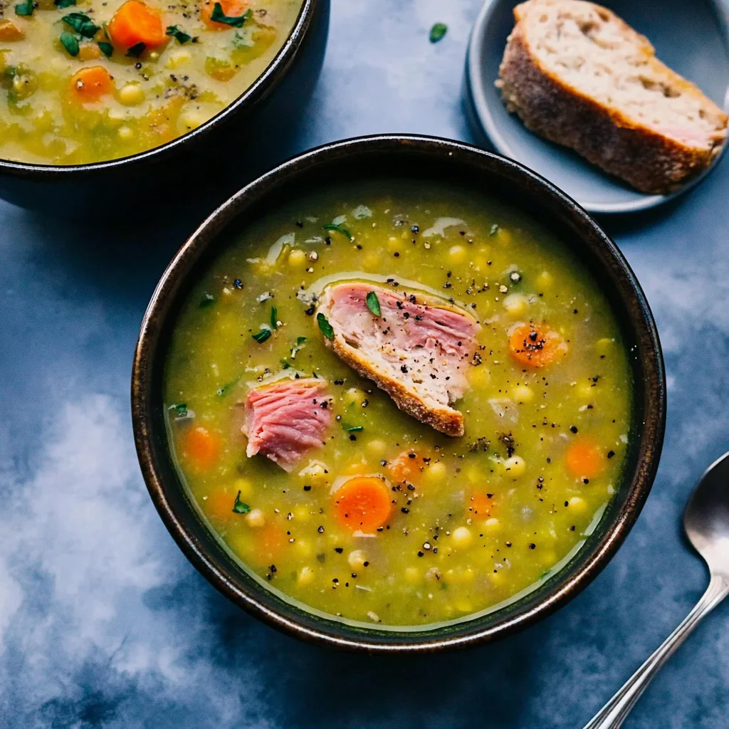 Hearty Split Pea Soup Recipe (Comforting and Nutritious!)