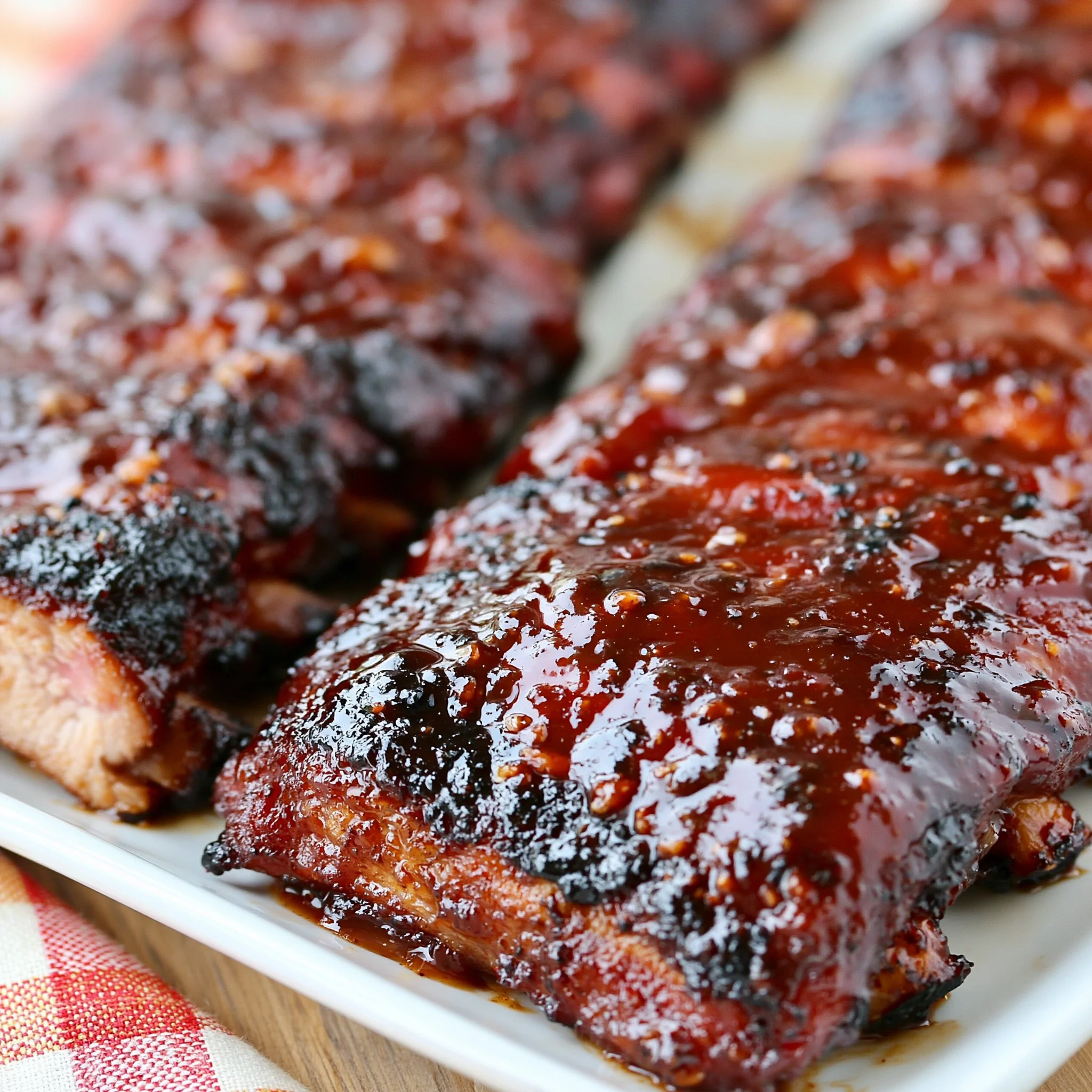Hickory Smoked Honey Glazed Ribs Recipe