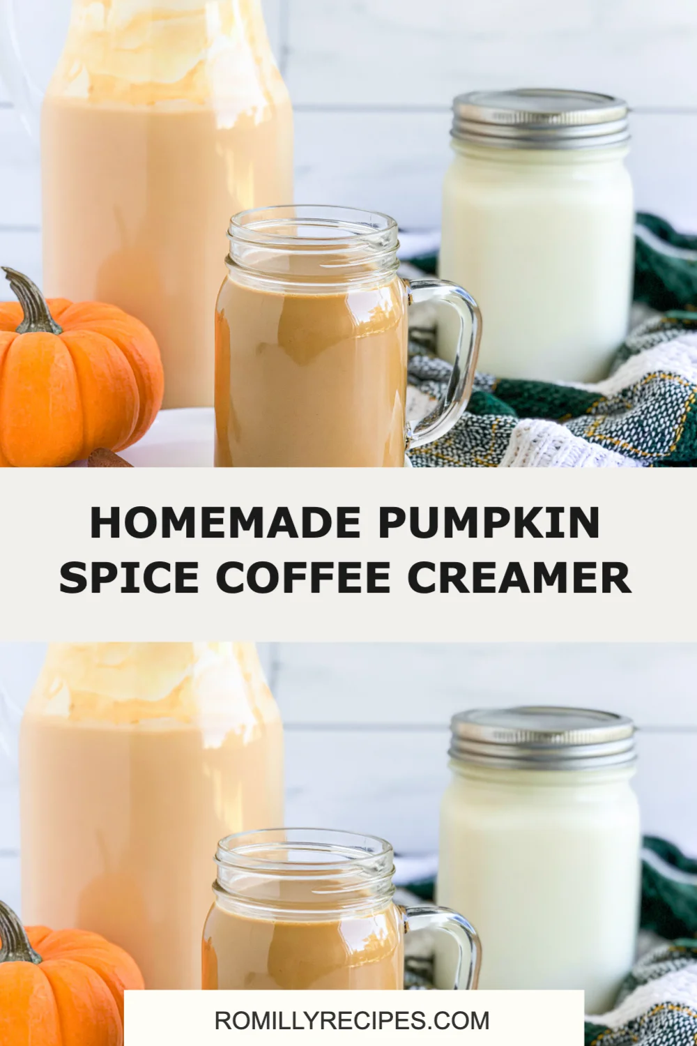 Delight in Fall with Homemade Pumpkin Spice Coffee Creamer - Easy Recipe Inside!
