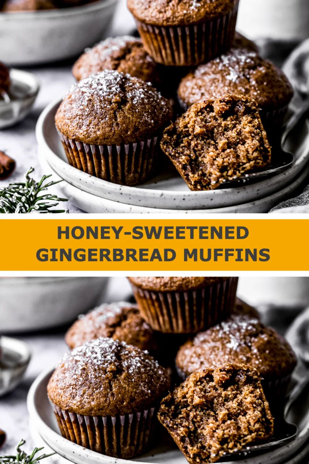 Delight in Honey-Sweetened Gingerbread Muffins - A Cozy Treat for Every Occasion!