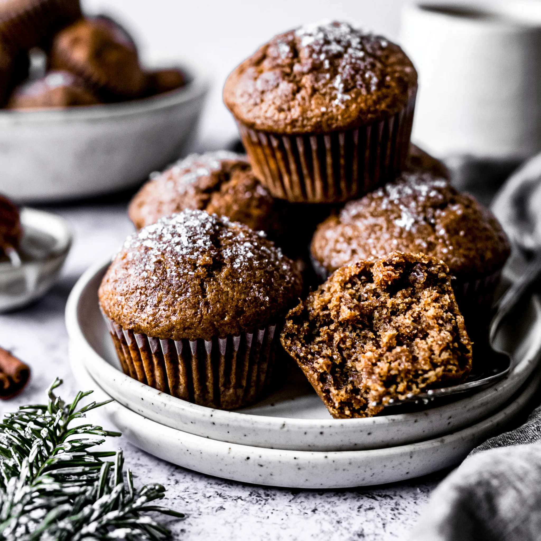 Honey-Sweetened Gingerbread Muffins Recipe