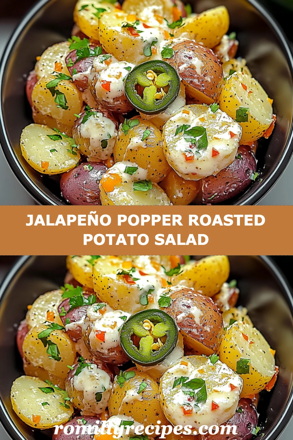Jalapeño Popper Roasted Potato Salad Recipe