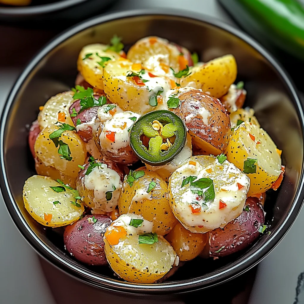 Jalapeño Popper Roasted Potato Salad Recipe