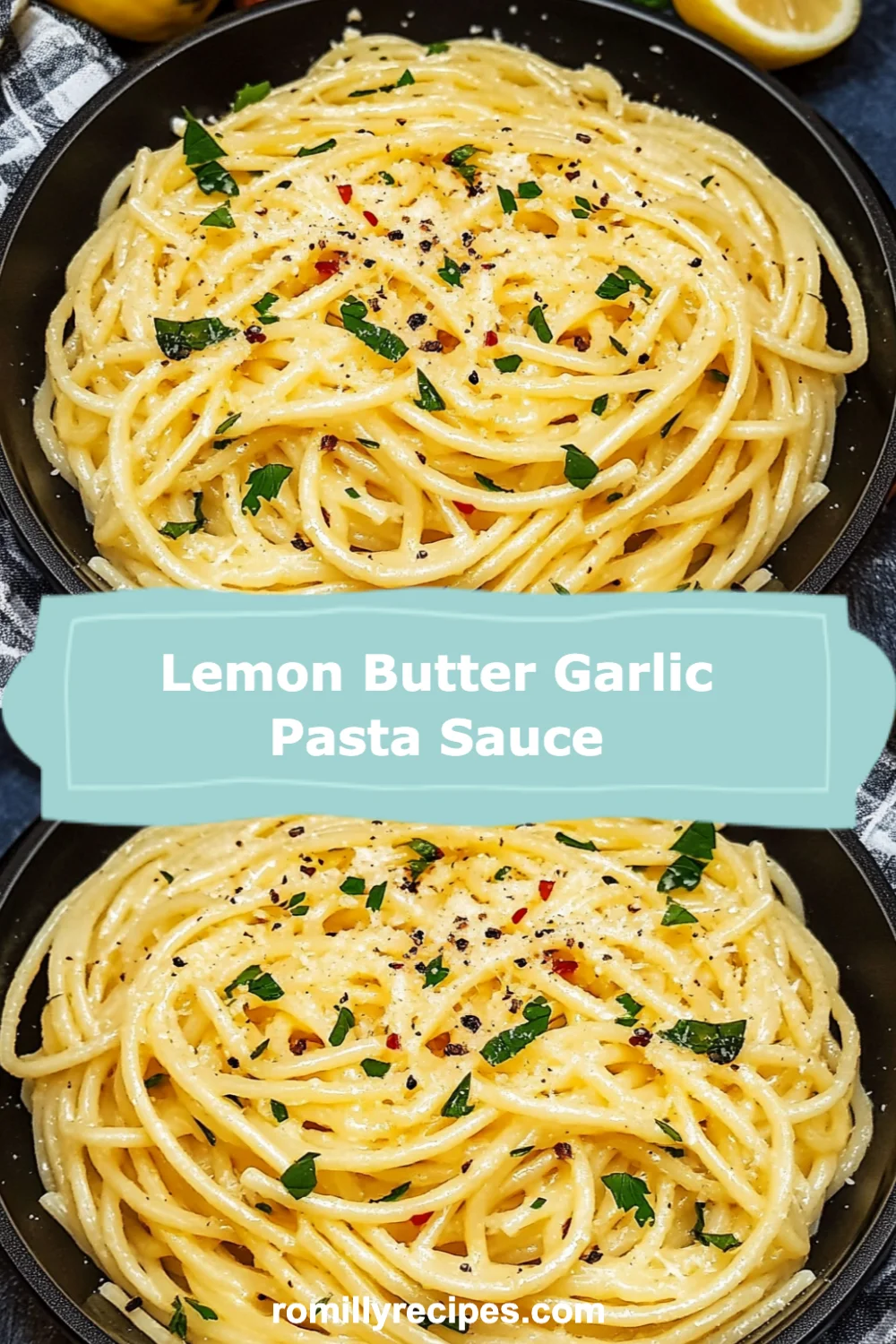 Lemon Butter Garlic Pasta Sauce Recipe (Quick and Easy)