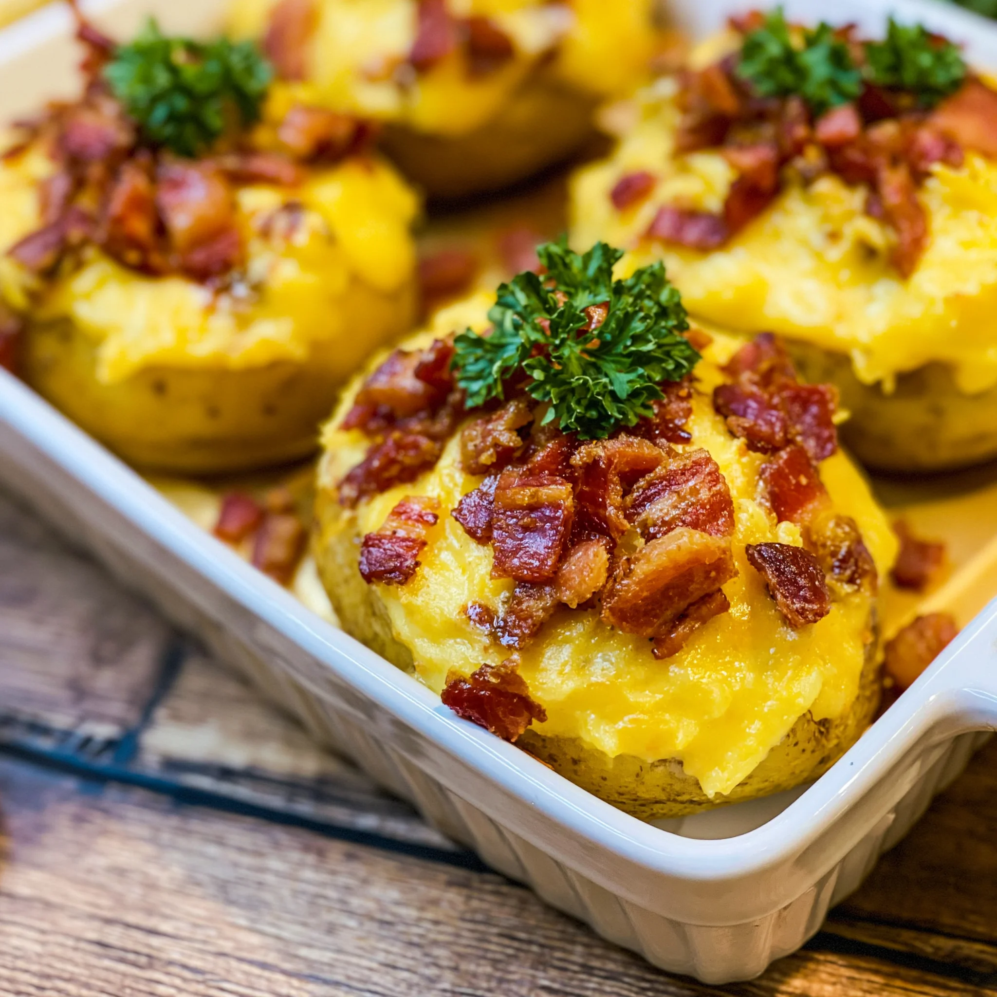 Loaded Mississippi Mud Potatoes Recipe (Ultimate Comfort Food!)