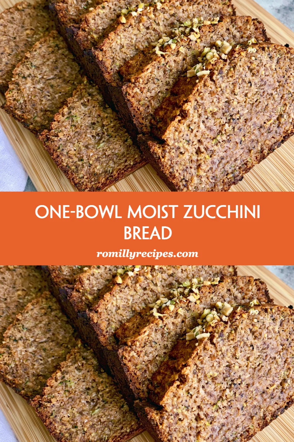 One-Bowl Moist Zucchini Bread: Easy Recipe for a Deliciously Moist Treat!