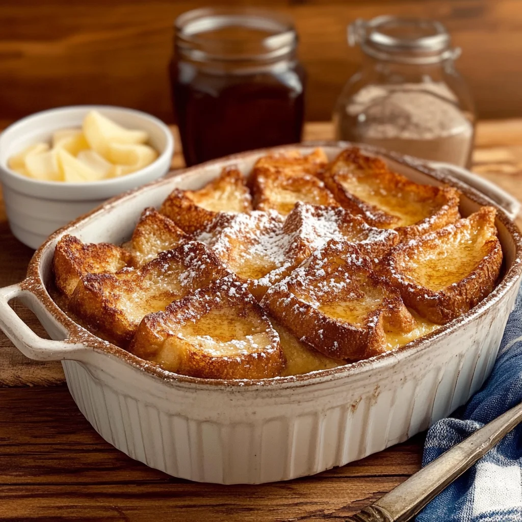 Paula Deen Overnight French Toast Casserole Recipe