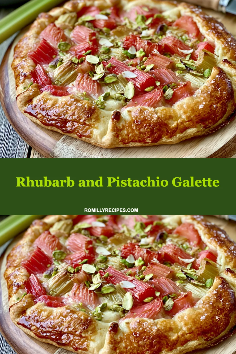 Irresistible Rhubarb and Pistachio Galette Recipe You Need to Try Today!