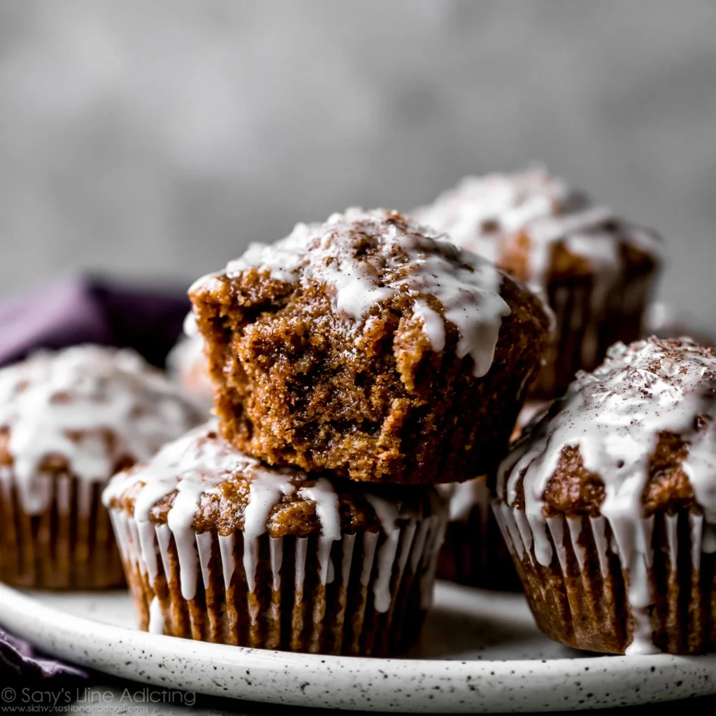 Spiced Apple Gingerbread Muffins Recipe