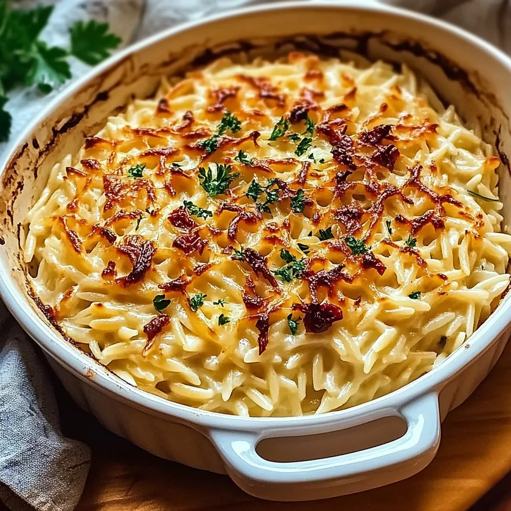 Spicy Sun-Dried Tomato Mozzarella Orzo Recipe