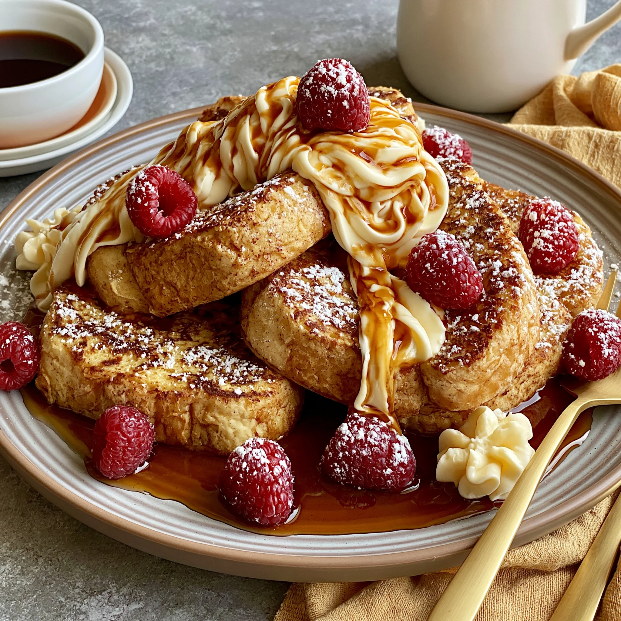 Sweet Vanilla Overnight French Toast Recipe