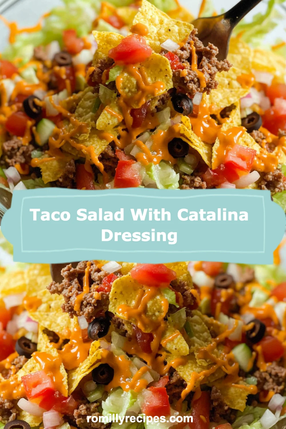 Taco Salad With Catalina Dressing Recipe (Quick and Easy!)