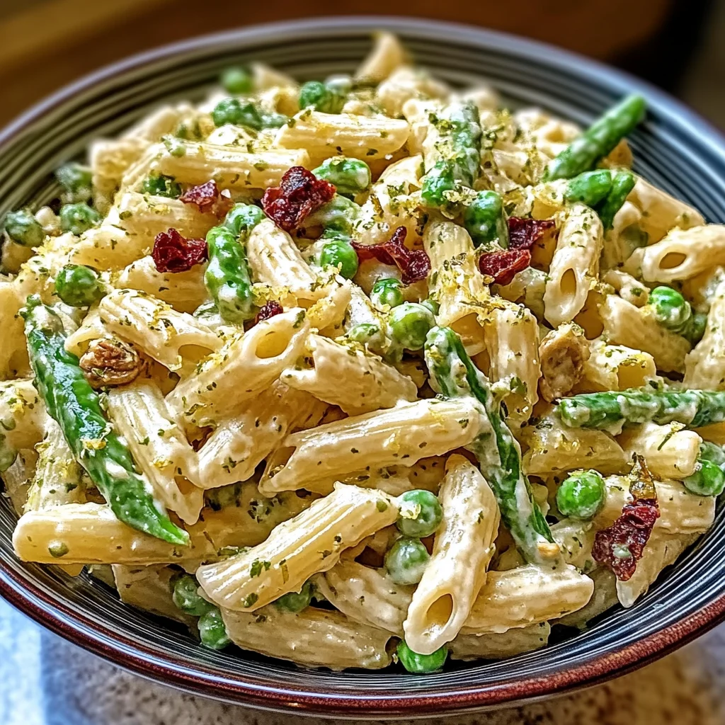 Tasty Lemon Dijon Pasta Salad Recipe