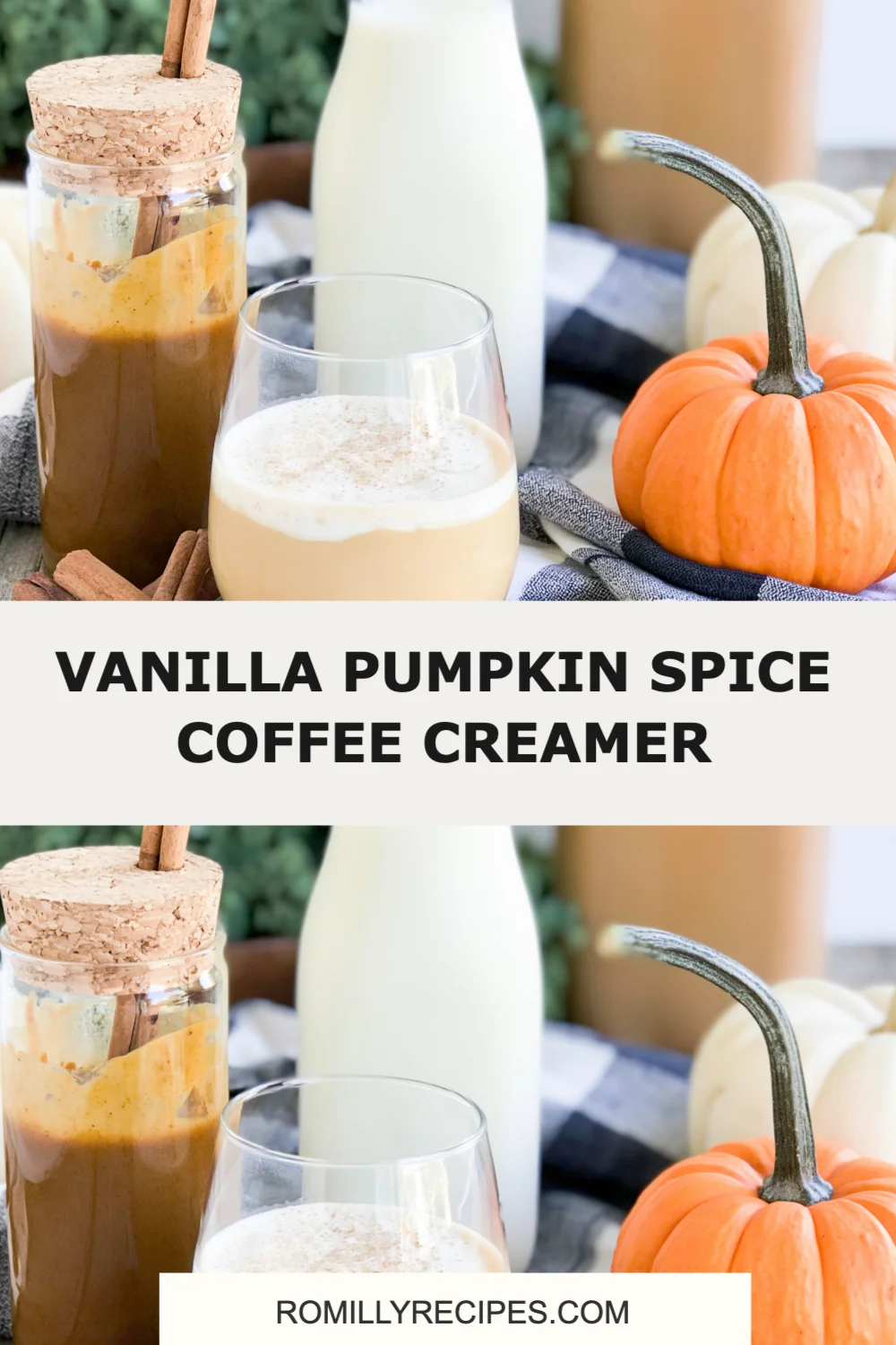 Delight Your Mornings with Homemade Vanilla Pumpkin Spice Coffee Creamer Recipe!