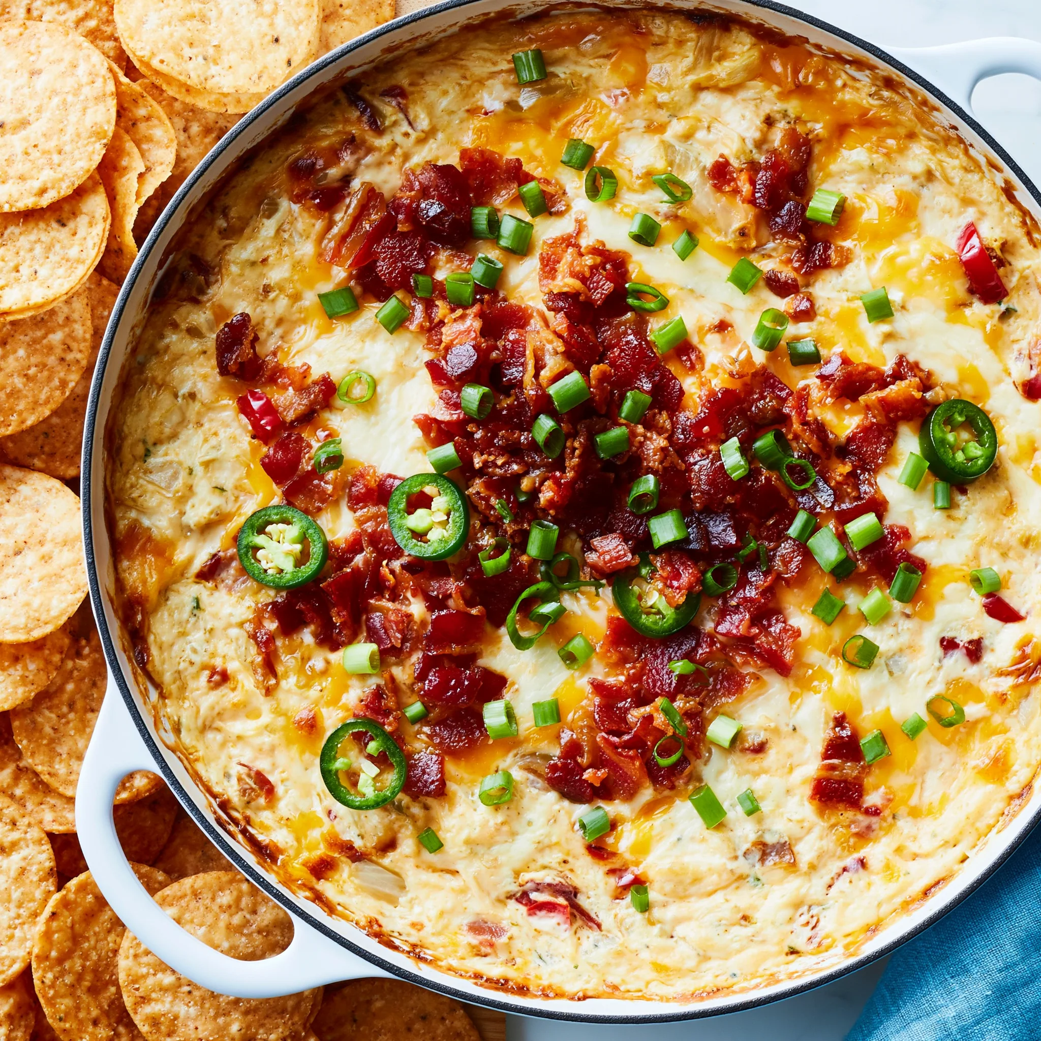 Warm Jalapeño Cheddar Dip Recipe (Creamy and Spicy!)