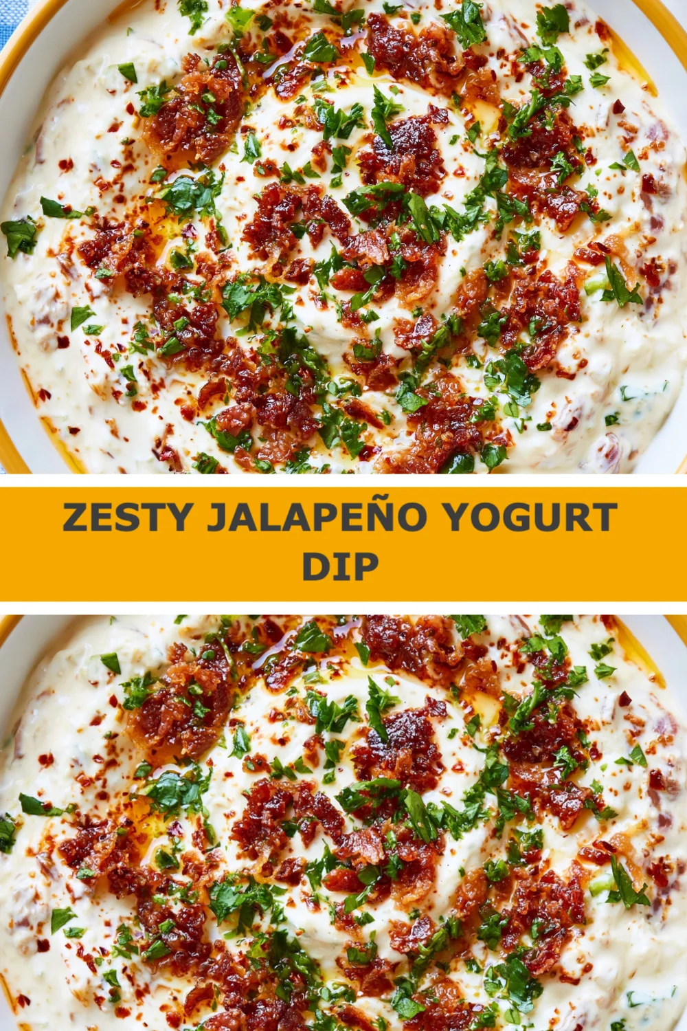 Spice Up Your Snack Time with This Zesty Jalapeño Yogurt Dip Recipe!