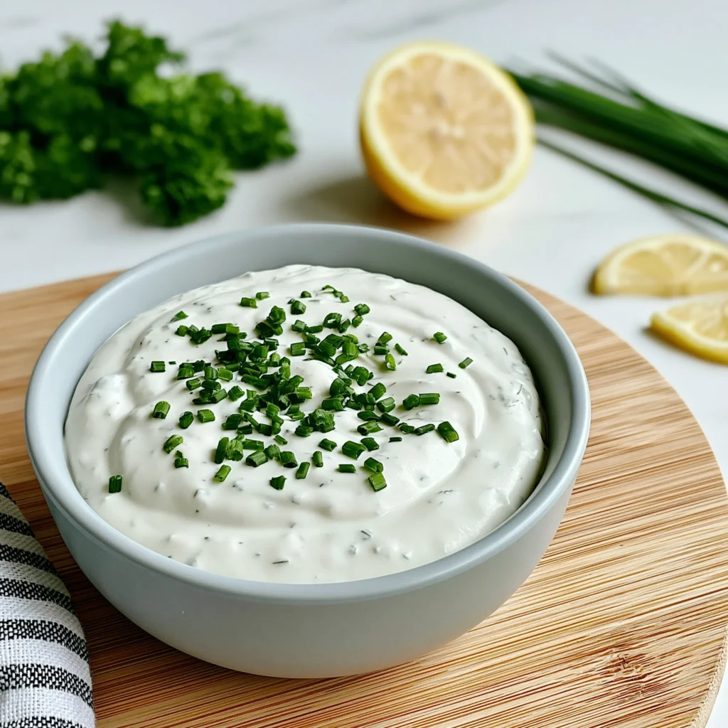 Zesty Lemon Horseradish Cream Sauce Recipe