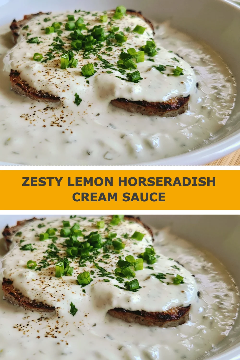 Elevate Your Meals with Zesty Lemon Horseradish Cream Sauce: A Flavor Explosion Awaits!