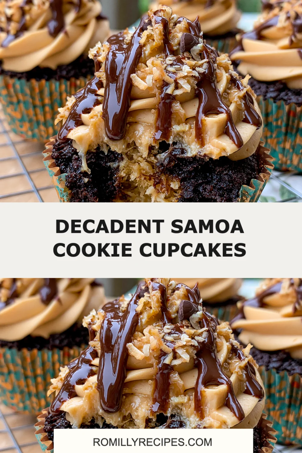 Decadent Samoa Cookie Cupcakes: The Ultimate Chocolate Coconut Treat You Must Try!