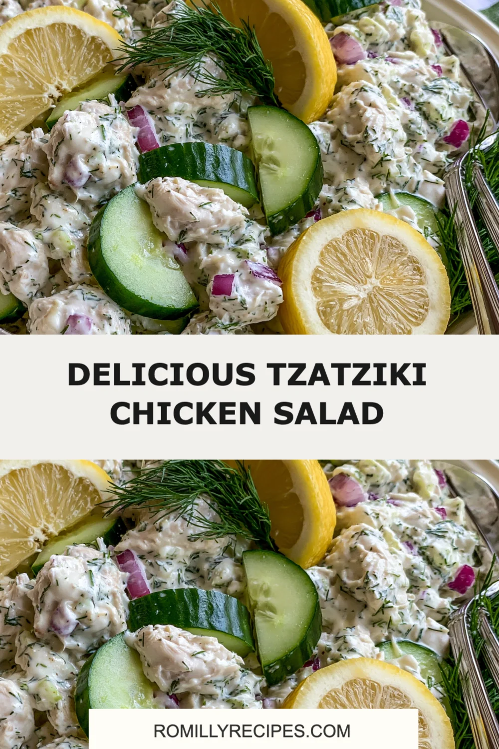 Refresh Your Meals with This Delicious Tzatziki Chicken Salad Recipe!