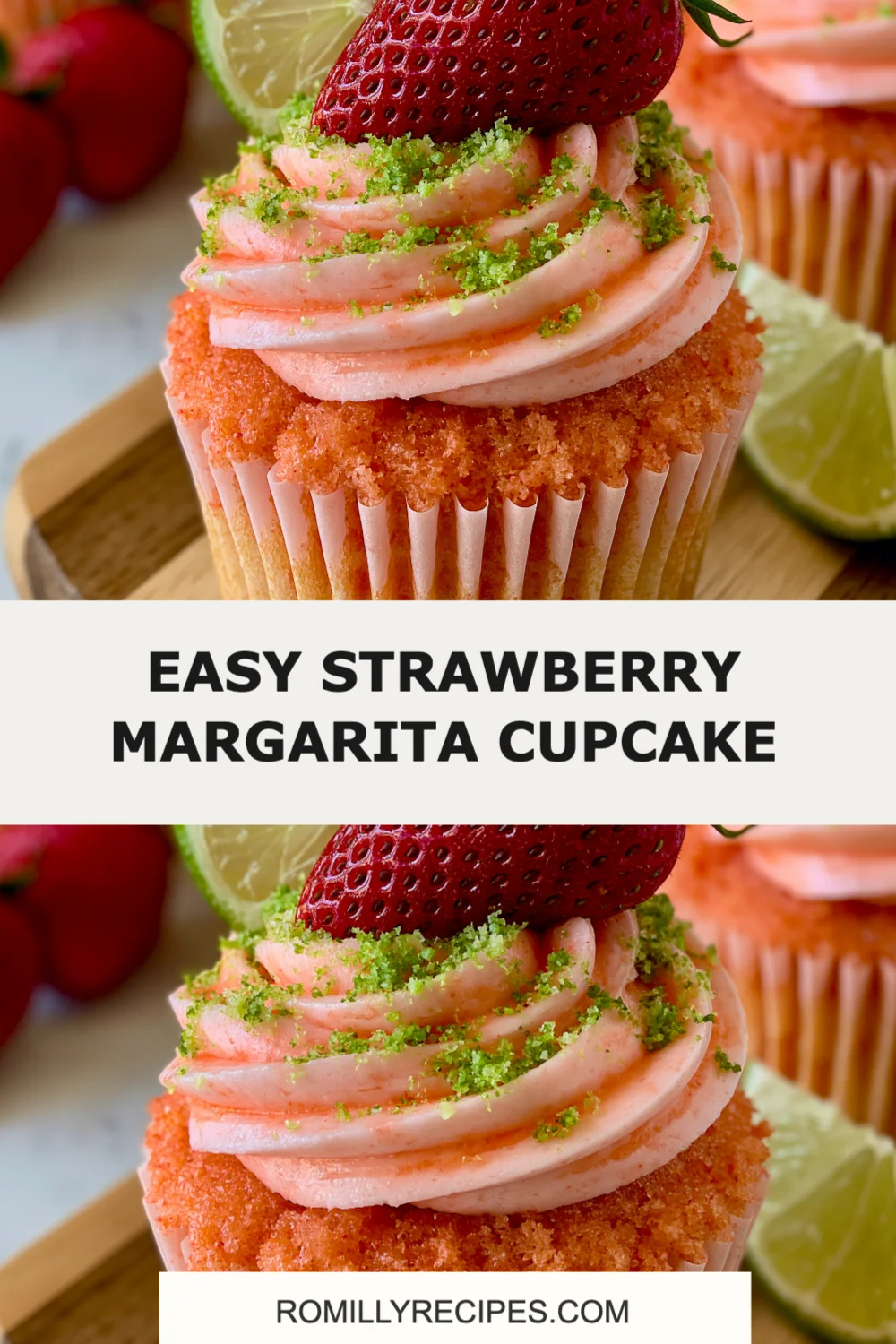 Delight in Every Bite: Easy Strawberry Margarita Cupcake Recipe You'll Love!