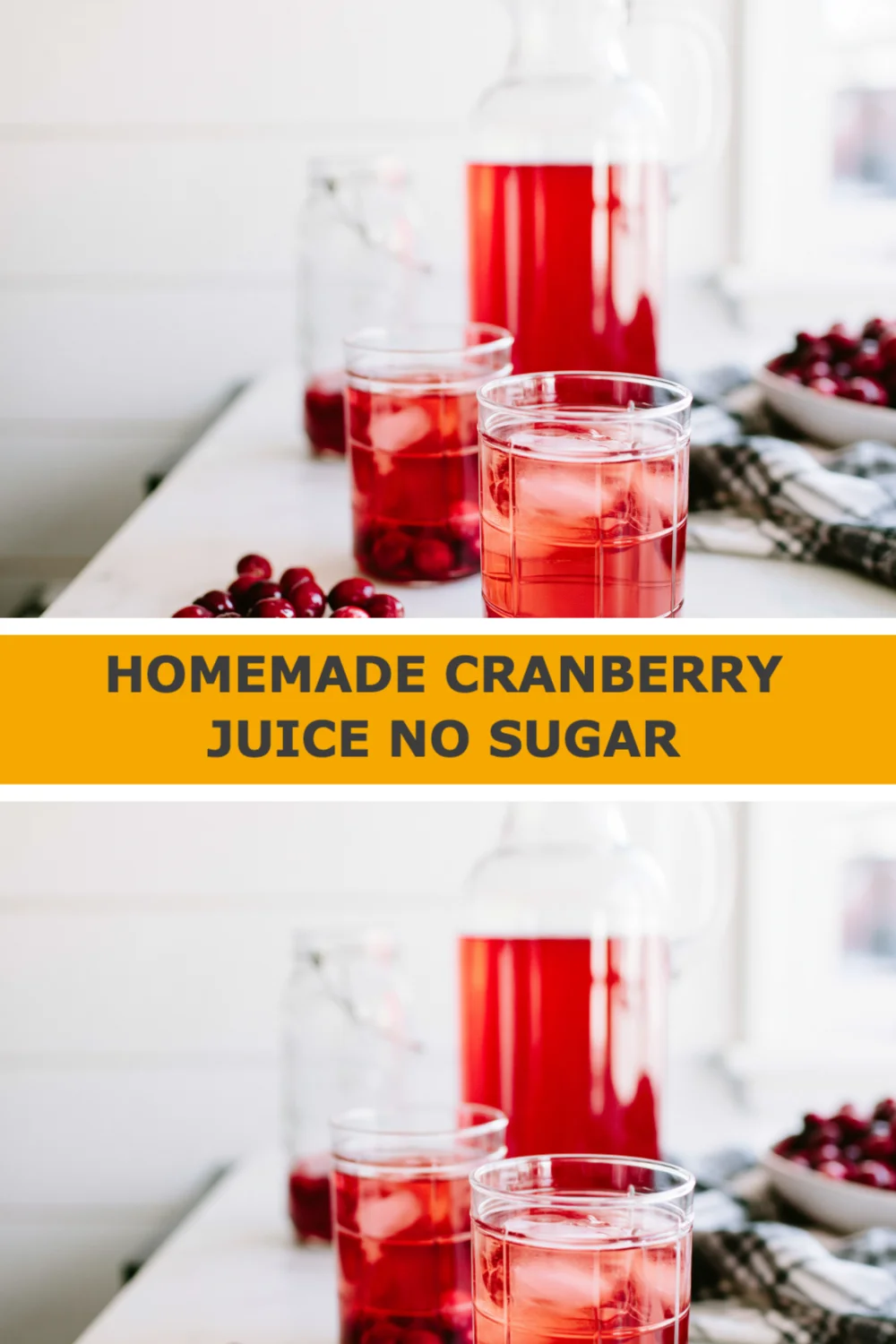 Refreshingly Tart Homemade Cranberry Juice No Sugar Recipe You Can Make Today!