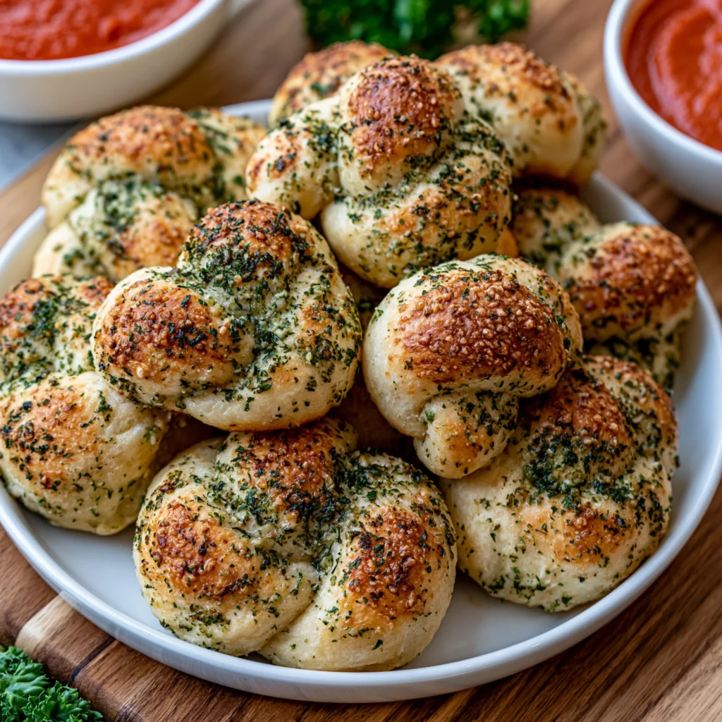 Italian Homemade Garlic Knots Recipe (Deliciously Easy!)