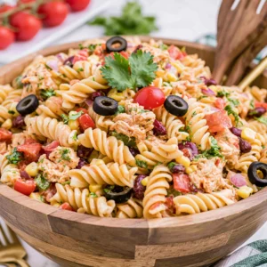 Southwest Chicken Pasta Salad Recipe (Quick and Delicious!)