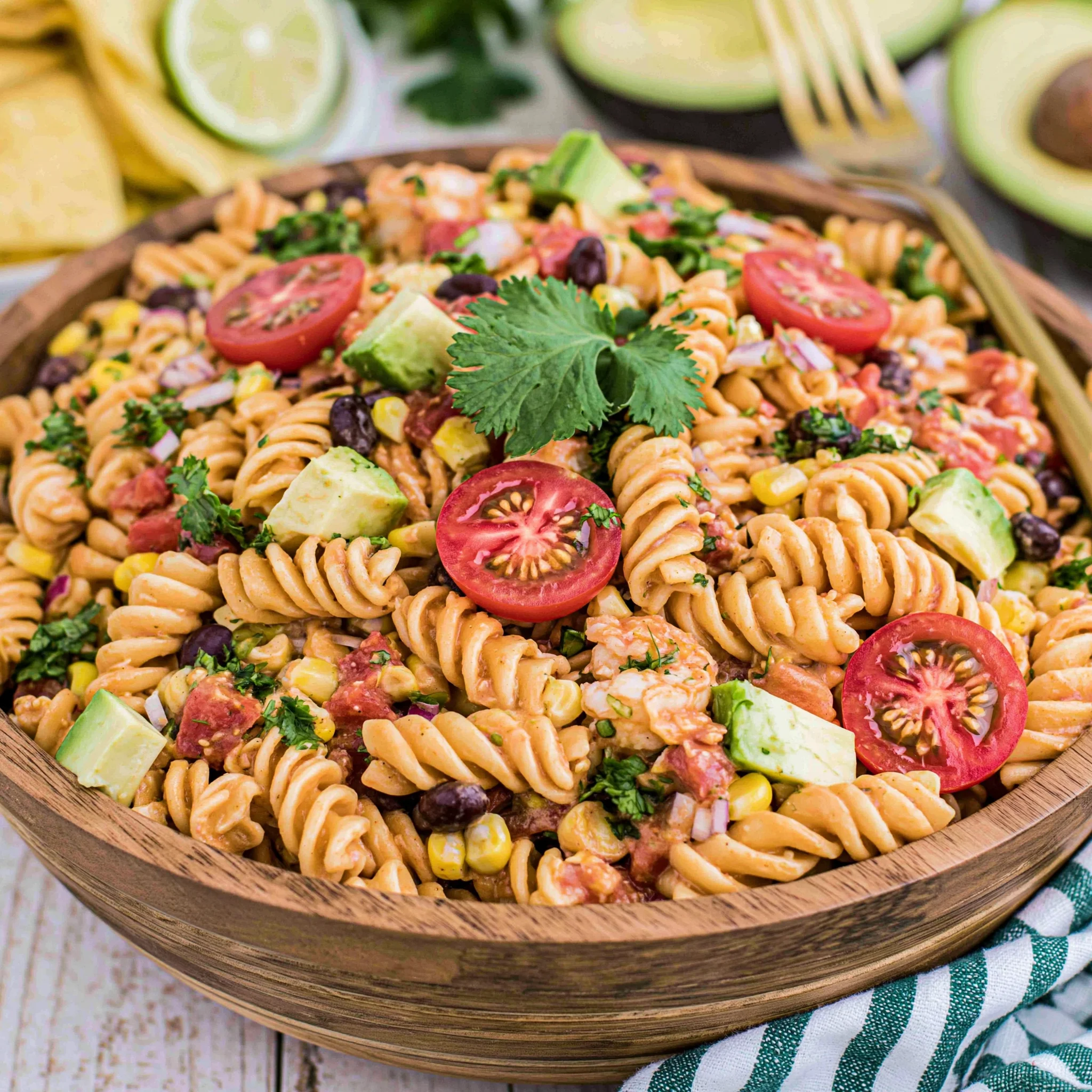 Vibrant Mexican Pasta Salad Recipe (Quick and Easy!)